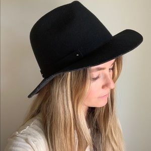 Black Wool Fedora